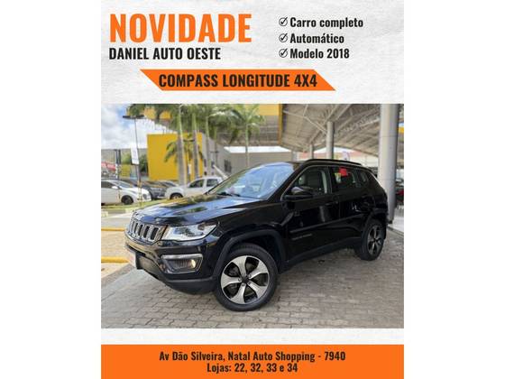 JEEP COMPASS 2.0 16V DIESEL LONGITUDE 4X4 AUTOMÁTICO